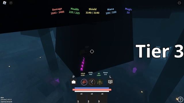 Getting Tier 3 Katana (Roblox Critical legends) смотреть онлайн