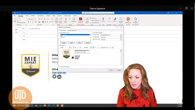 Add a Teams Chat Link in Your Email Signature смотреть онлайн