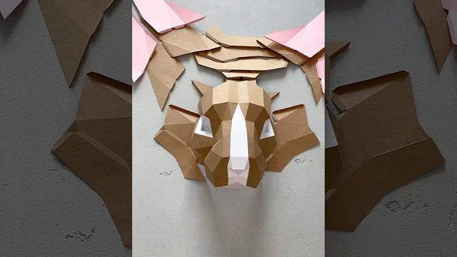 Маска кролика. Papercraft. Подготовка к новому году начата смотреть онлайн