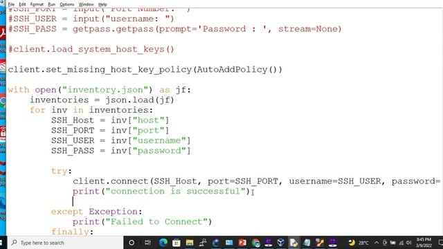 Executing a command on Multiple Devices Using Python Paramiko смотреть онлайн