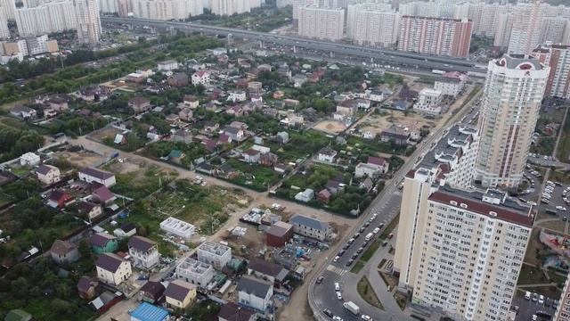 Полет DJI Mini2. Зеленая зона, Люберцы, Некрасовка, дачи