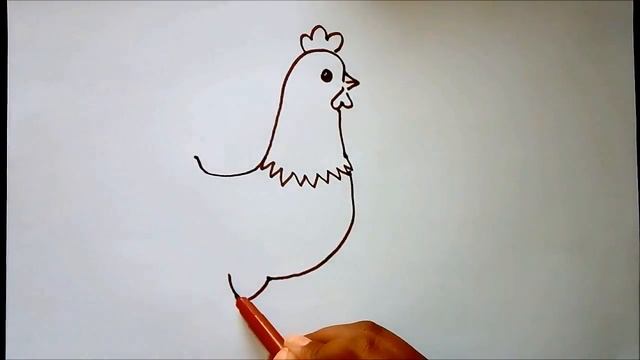 how to draw a Chicken. смотреть онлайн