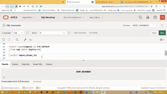ORACLE- LAB 3 - SQL Review смотреть онлайн