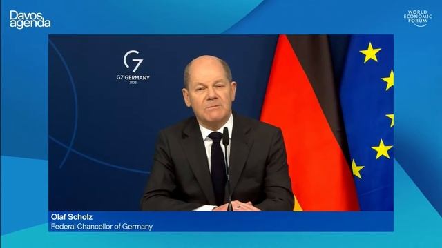 Special Address by Olaf Scholz, Federal Chancellor of Germany | Davos Agenda 2022 смотреть онлайн