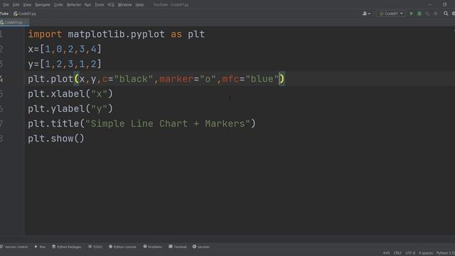 Matplotlib Markers in Depth | Matplotlib Tutorial - Part 03 смотреть онлайн