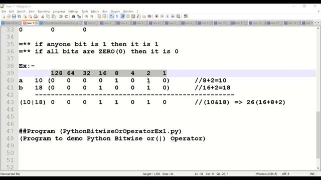 Python Operators || Python Bitwise Operators || Python Bitwise OR Operator || Python Bitwise| || #3 смотреть онлайн