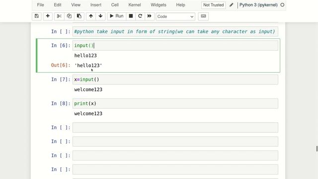 Learn How to Take Input from User in Python. смотреть онлайн