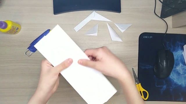 Как сделать керамбит из бумаги А4?! ОРИГАМИ смотреть онлайн