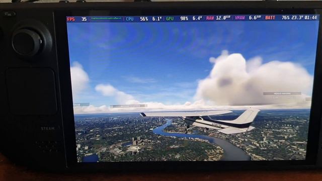 MSFS On The Steamdeck OLED - Performance Analytics, My Settings & Flight Controller Compatibilities смотреть онлайн