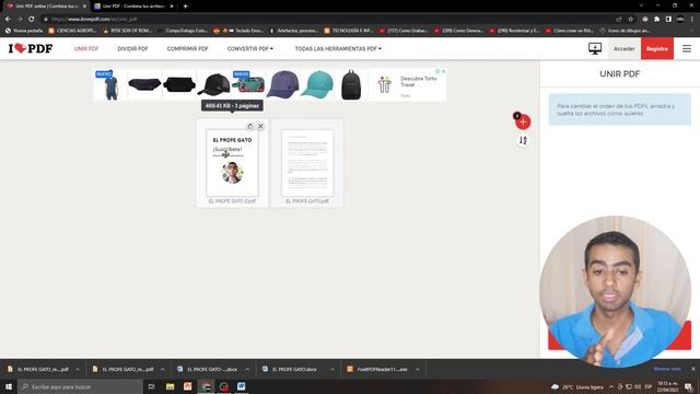 CÓMO UNIR DOS DOCUMENTOS EN PDF EN UNO SOLO ¡DESCÚBRELO AQUÍ FÁCIL Y RÁPIDO! - Elprofegato смотреть онлайн
