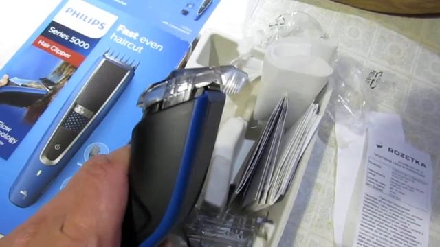 Огляд класної машинки для стрижки PHILIPS Hairclipper 5000 яка миється водою, за 999 грн з Розетки смотреть онлайн