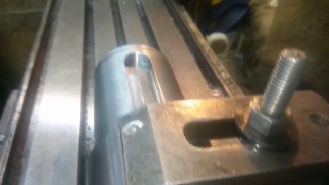 #Фрезеровка шпонпаза на валу. смотреть онлайн