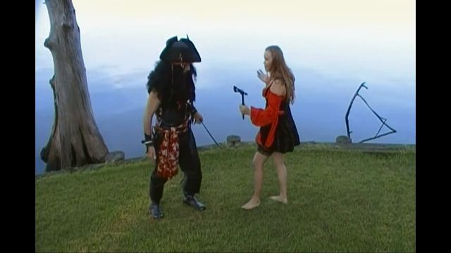 Sadie Teaches sword fighting Hunt for Blackbeards Booty смотреть онлайн