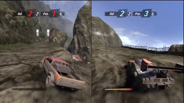 Motorstorm Gameplay (2 Player, 720p HD) смотреть онлайн