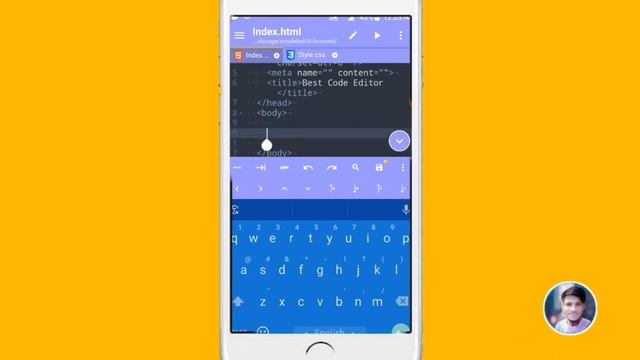 Best HTML&CSS code Editor App for Android|HTML CSS best code app Acode|Best code editor for android смотреть онлайн