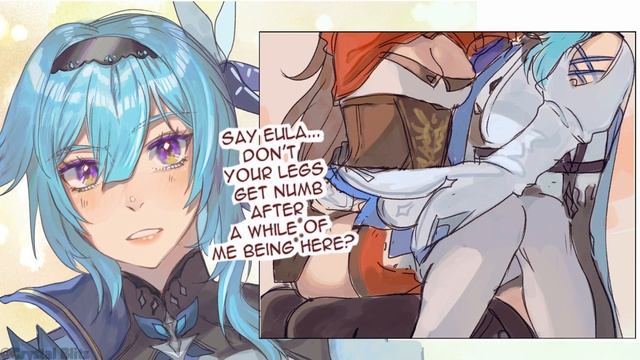 (Genshin Impact Comic Dub) "Eula & Amber" смотреть онлайн