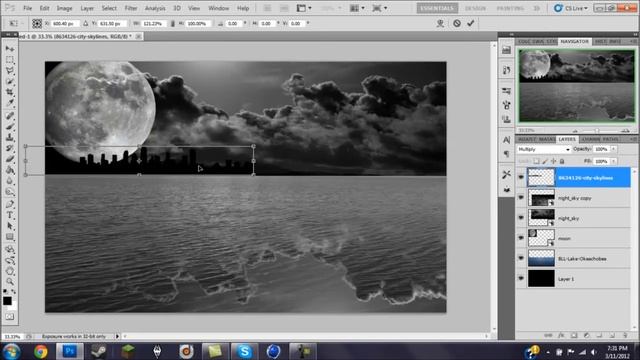 Dark Reflections l Photoshop CS5 Extended l Speed Art By: Zack смотреть онлайн