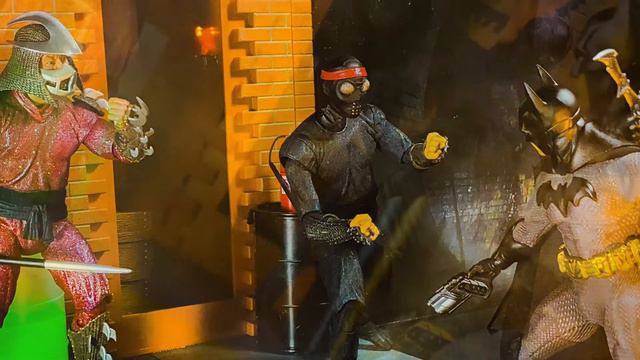 Batman vs Shredder Behind The Scenes Toy Photography смотреть онлайн