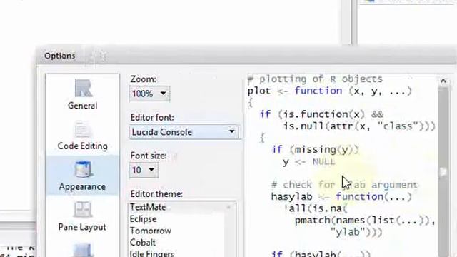 R Studio - Change the backround color and theme of your Editor смотреть онлайн