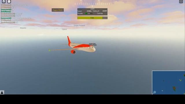 Roblox Полёт На Самолёте Airbus A 320 Esay Jet смотреть онлайн