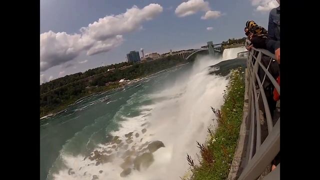 НИАГАРСКИЙ ВОДОПАД США / Америка - Где находится (см. Описание к видео) и как выглядит / звучит! смотреть онлайн