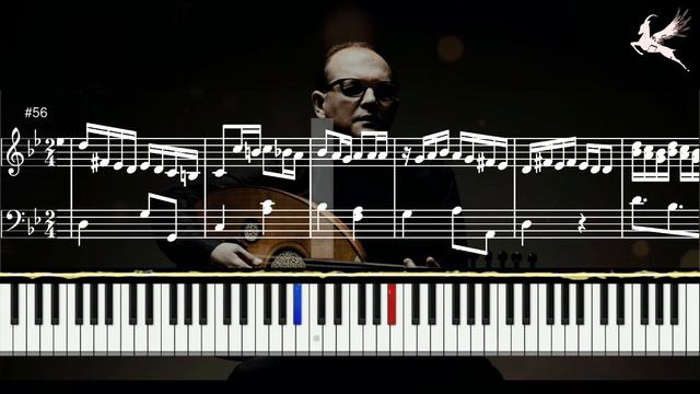 Parfum de gitane - Gypsy Perfume : Anouer BRAHEM || Piano (music score and keyboard tutorial) смотреть онлайн