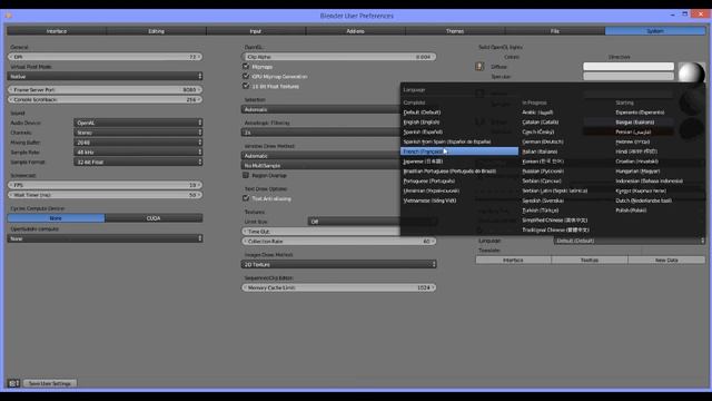 КАК СДЕЛАТЬ РРУССКИЙ ЯЯЗЫК В BLENDER смотреть онлайн