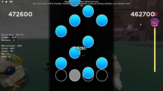 Sayonara Planet Wars (Maximum) 98.04% | Friday Night Bloxxin смотреть онлайн