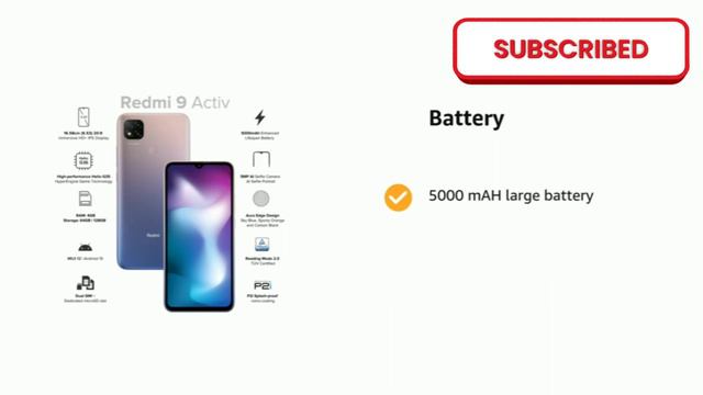 BEST MOBILE UNDER 9000 Redmi 9 Active  | Redmi Mobile Phone 🔥