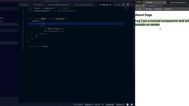 Code-Splitting In react смотреть онлайн