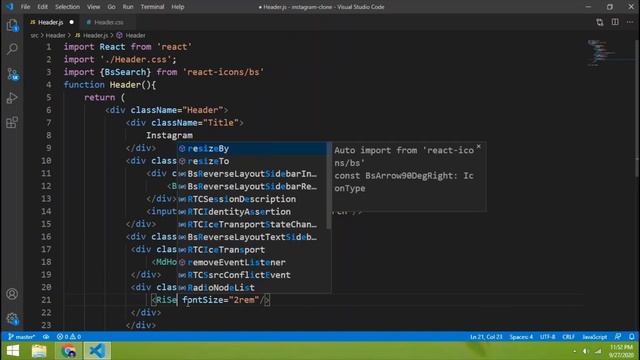 How to Build a Instagram Clone with REACT JS for Beginners part #1 смотреть онлайн