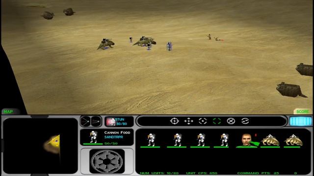Star Wars: Force Commander - 01 - Desert Training смотреть онлайн