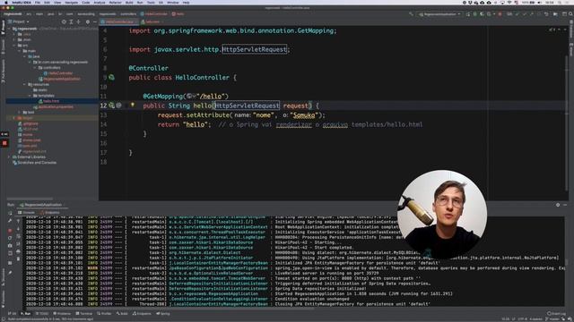 Spring MVC #4 - Primeiros passos com o Thymeleaf смотреть онлайн