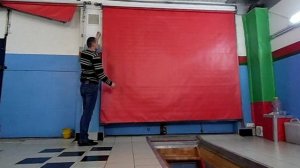 ШТОРА  НА ВОРОТЫ В ГАРАЖ