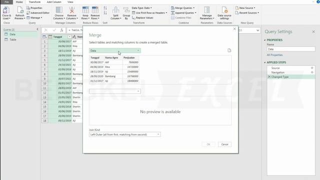 Vlookup dengan POWER QUERY di Microsoft eXcel смотреть онлайн