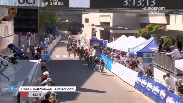 Diego Ulissi Team UAE AbuD habi gana la primera etapa del tour de luxemburgo смотреть онлайн