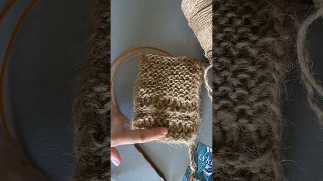 МК Мочалка спицами ДЖУТ / MK Sponge with needles JUT смотреть онлайн