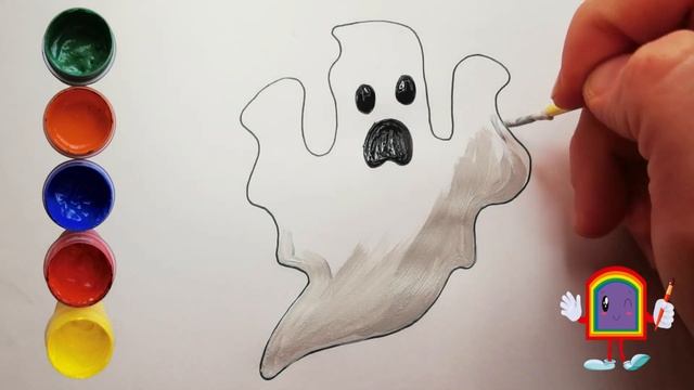 Create a Ghost in Only 2 Minutes! ?? Easy & Spooky Tutorial смотреть онлайн