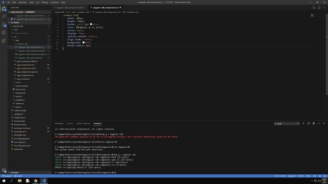 Introduction to Angular Component Dev Kit (CDK) on Windows смотреть онлайн