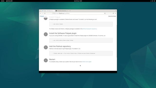 DEBIAN 12 Installazione e considerazioni sull'attuale versione testing + Flatpak e Flathub смотреть онлайн