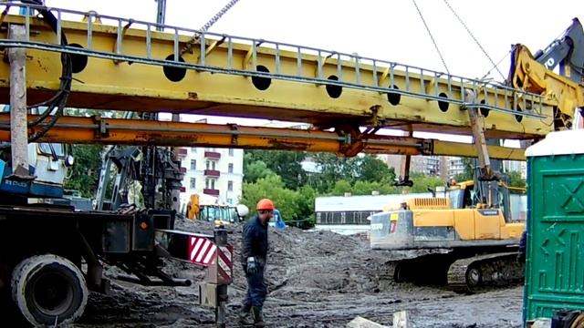 Демонтаж и погрузка мачты Bauer BG 30 смотреть онлайн