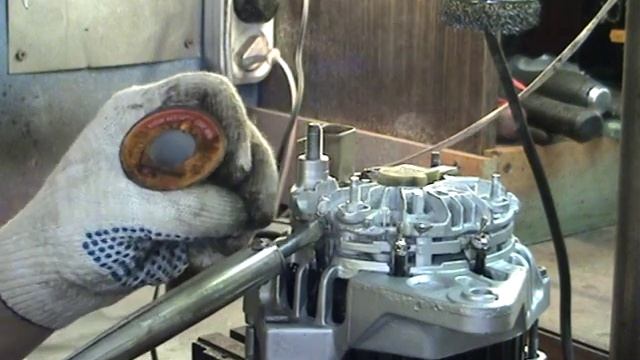 Ремонт генератора Hyundai 4 смотреть онлайн