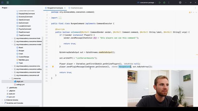Ep32. BungeeCord #3 Plugin Messaging Channel - Minecraft Plugin Development смотреть онлайн