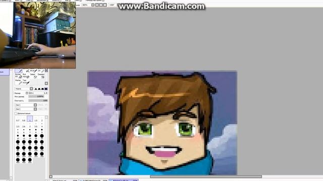 Рисуем в Paint Tool Sai смотреть онлайн