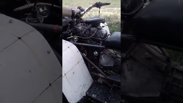 Самодельный квадрик с двс от ваз 03 небольшой обзор. смотреть онлайн
