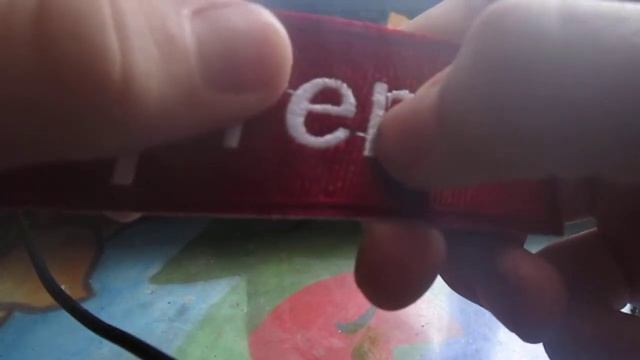 Нашивка-Патч Supreme смотреть онлайн