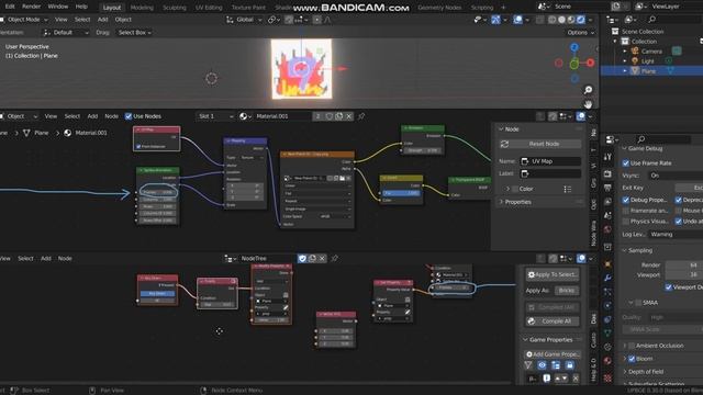 [UPBGE 3.0]Logic Node Editor (Set node input value From Node Shedder Editor ) смотреть онлайн