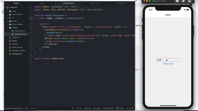 React Native (03) - Part 02 Initialize Firebase App And Signin Anonymously And Navigate смотреть онлайн
