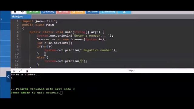 Java - Three Types of if Statements смотреть онлайн