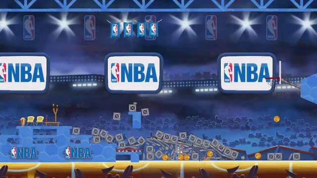 Angry Birds Seasons Ham Dunk Level 3-8 Mighty Basketball Walkthrough смотреть онлайн